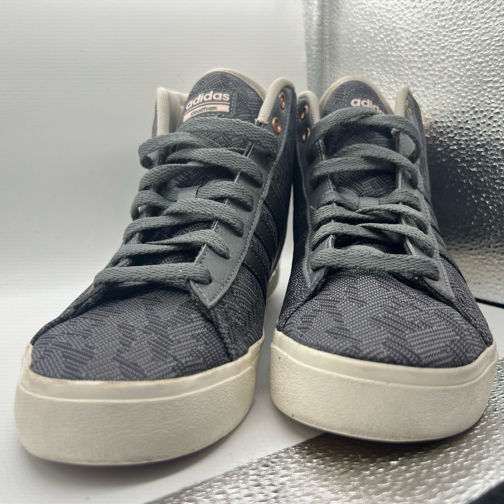 Adidas Cloudform Neo Patterned Mid-Top Sneakers W… - image 3